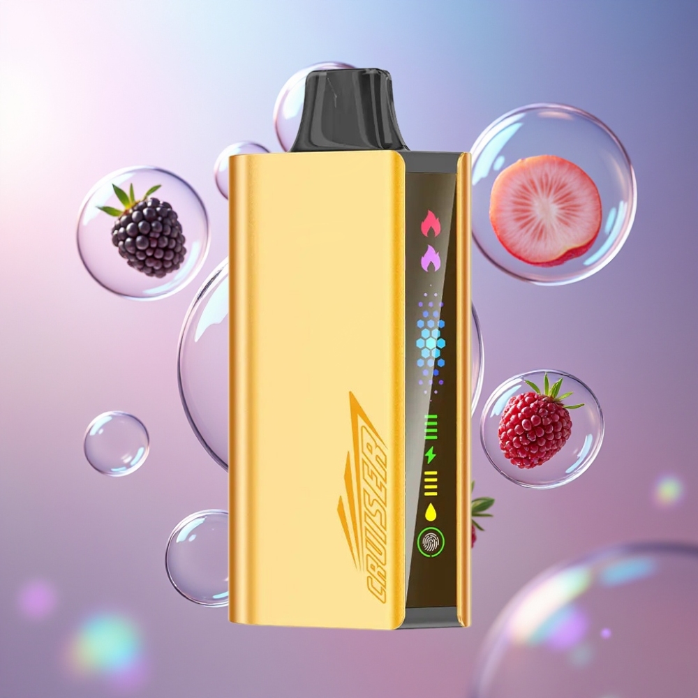 Mûre Glacée JNR Cruiser 12000 Puffs Belgique Grossiste 25ml 50mg/mL