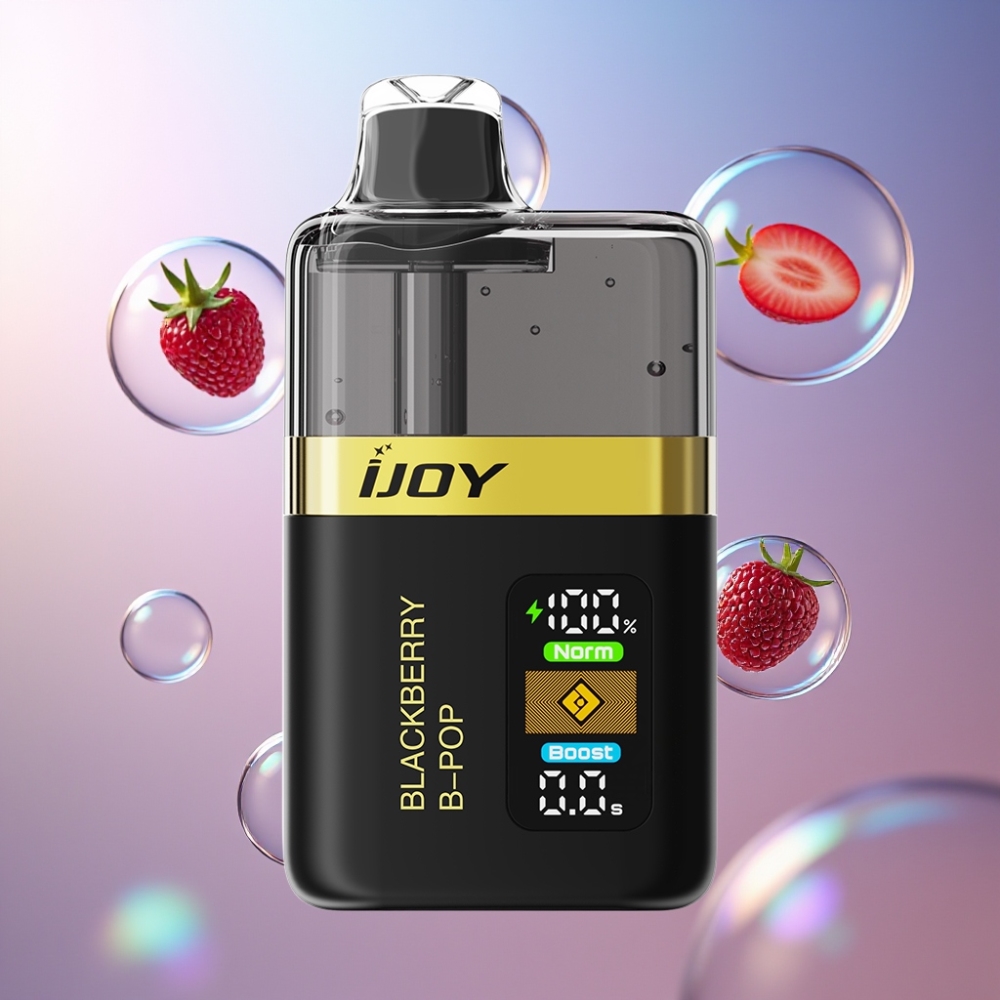 Mûre Noir IJOY XP50000 Belgique Grossiste 50000 Bouffées Dual Mesh Type-C