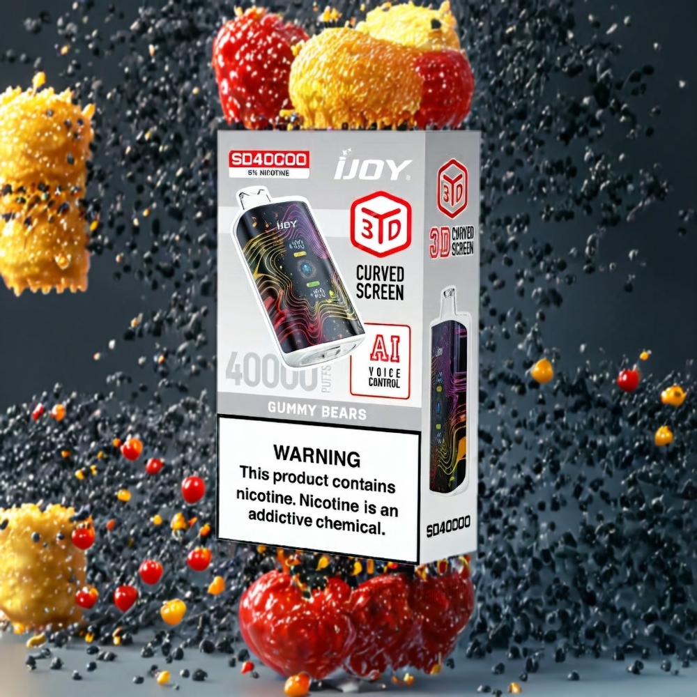 Oursons Gélifiés IJOY SD 40000 Puffs Belgique Grossiste 20ML 5 Nicotine