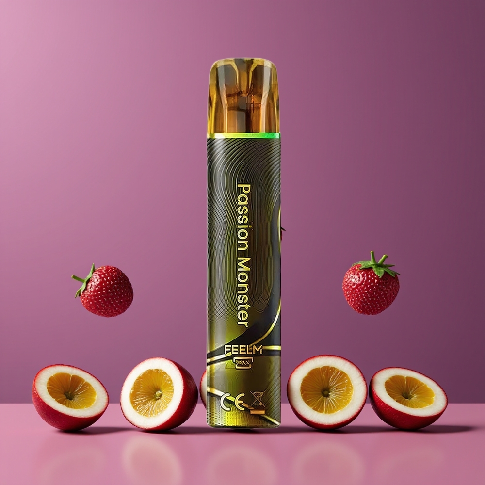 Passion Monstre NoirOr JNR Monster 800 Puffs 550mAh Belgique Grossiste TPD 2