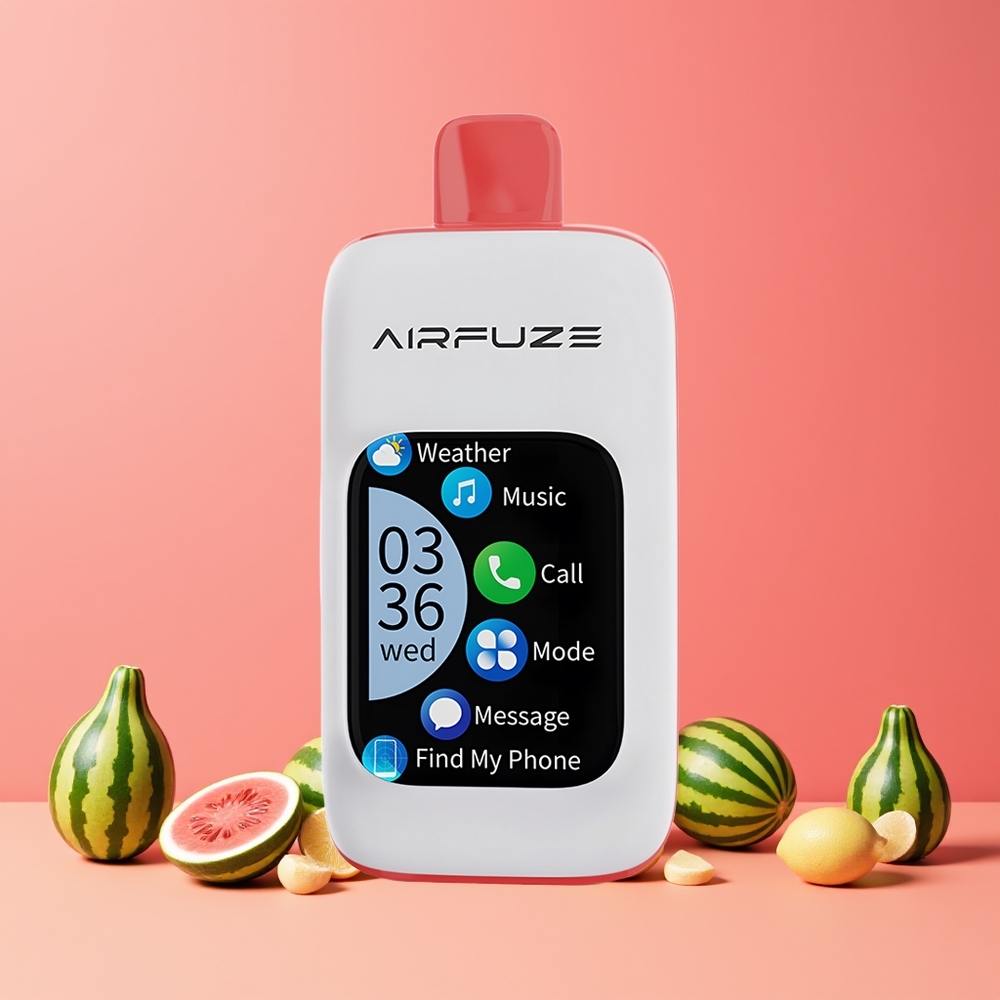 Pastèque Glace AirFuze Smart 30000 Puffs Belgique Grossiste 5 Nicotine 900mAh