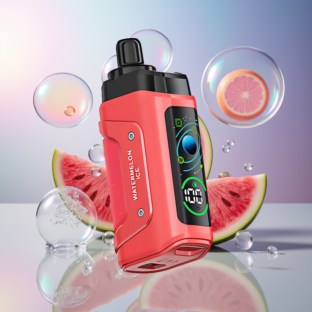 Pastèque Glace Razz Bar 45000 Puffs Belgique Grossiste 20 mg/ml Type-C Rechargeable