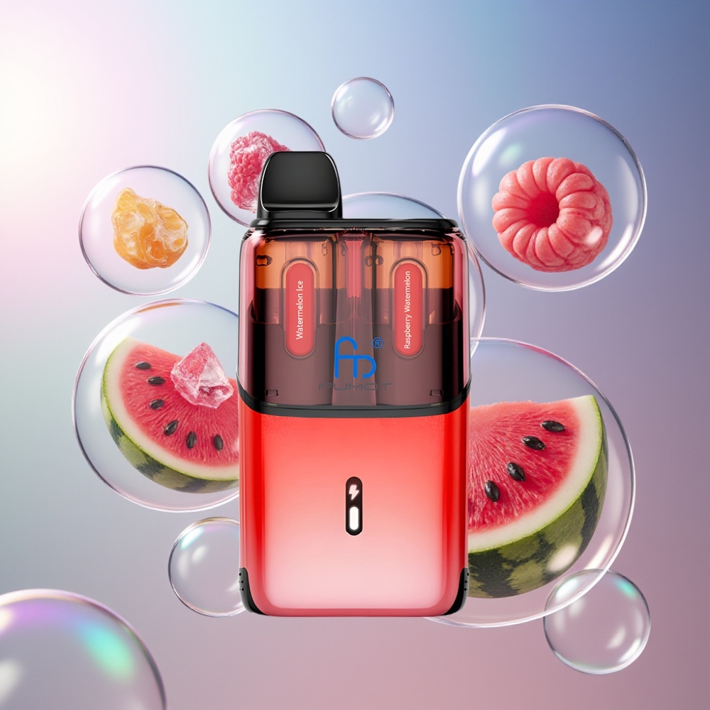 Pastèque Glacée  Framboise Pastèque Fumot Ultra T32000 32000 Puffs 24ml Belgique Grossiste