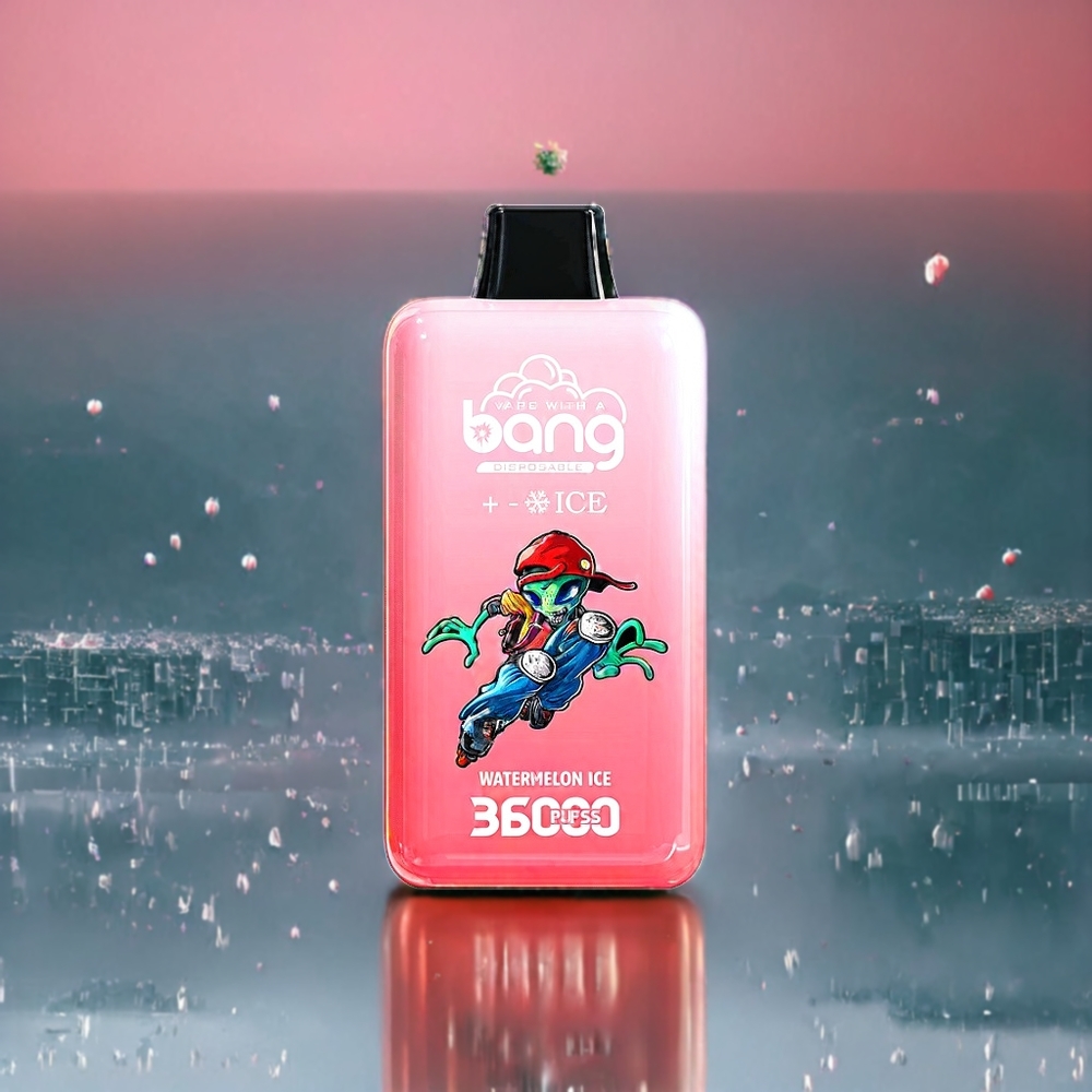 Pastèque Glacée Bang 36000 Ice Level 36000 Puffs 36ml Belgique Grossiste