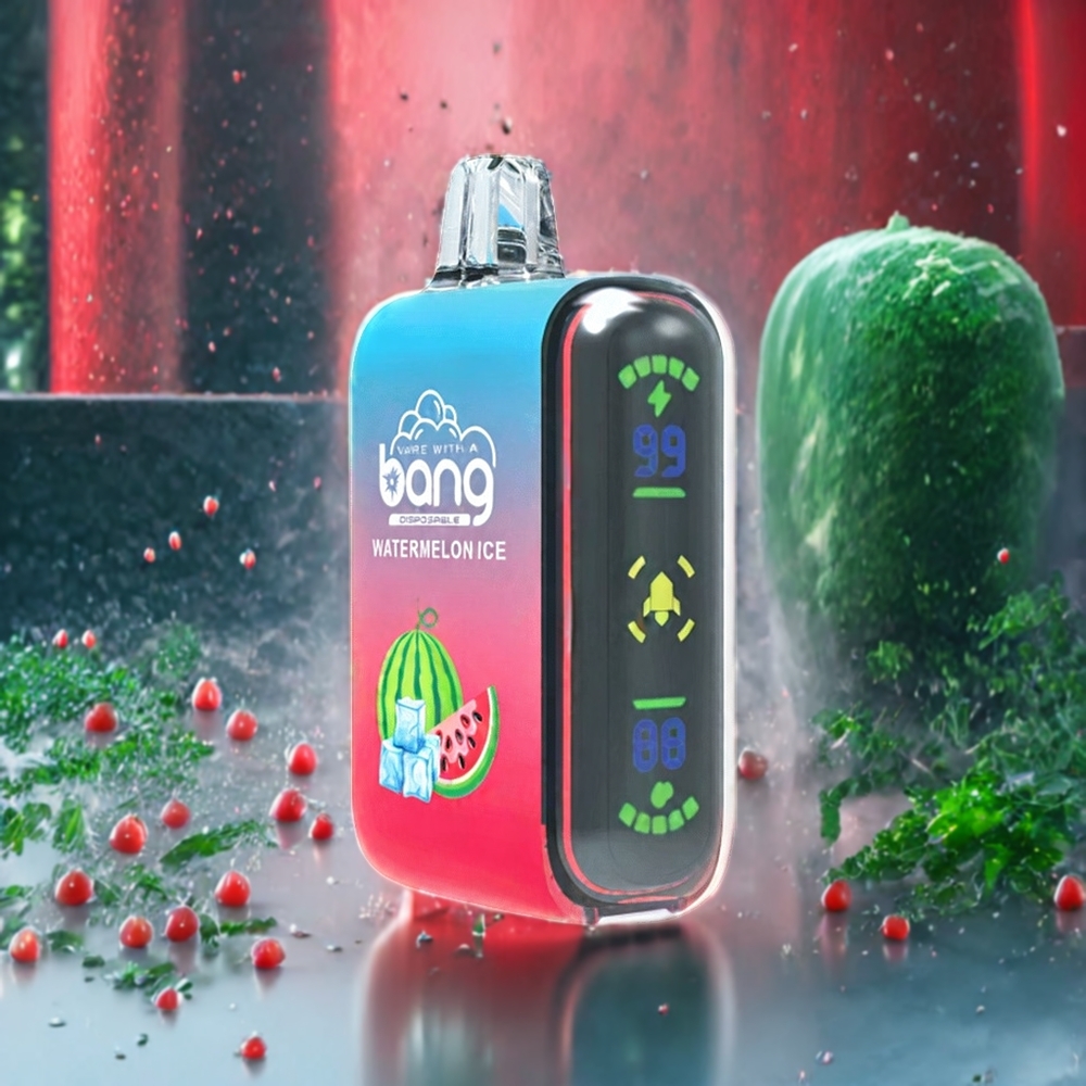 Pastèque Glacée Bang Rocket 18000 Puffs 26ml Belgique Grossiste Nicotine 0-5