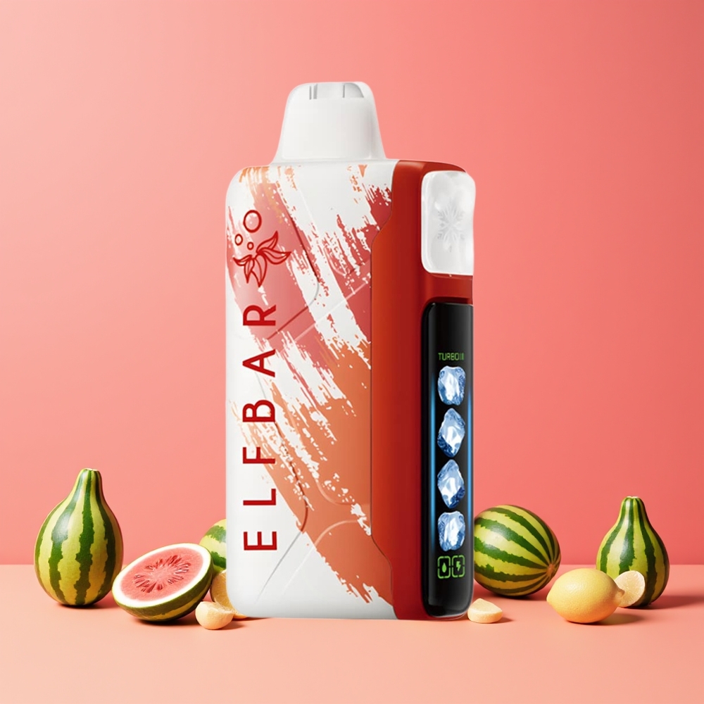Pastèque Glacée ELF BAR Ice King 40000 Puffs Belgique Grossiste 20ml 5 Nicotine