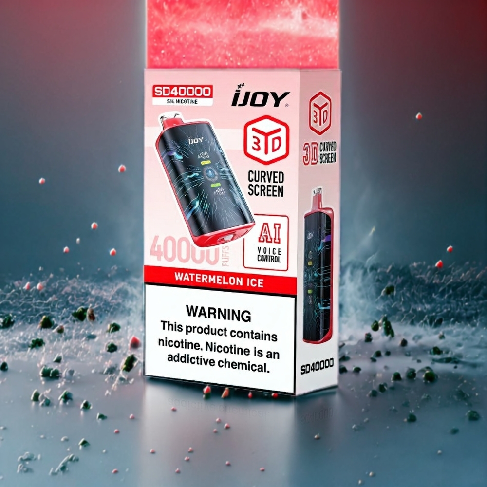 Pastèque Glacée IJOY SD 40000 Puffs Belgique Grossiste 20ML 5