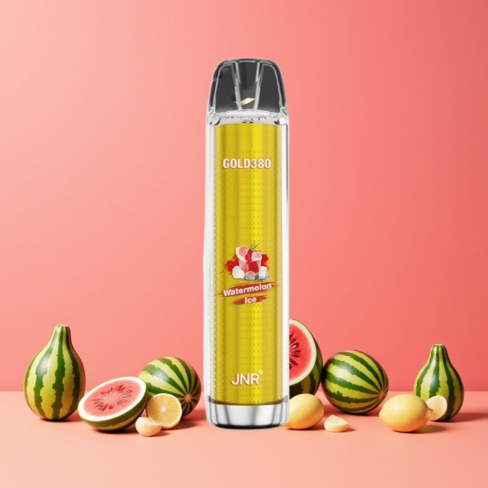 Pastèque Glacée JNR Glod380 6000 Puffs Belgique Grossiste 1500mAh 13ml