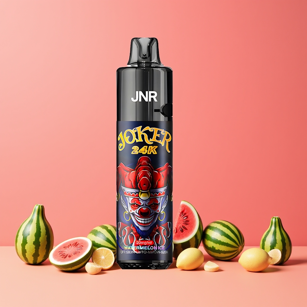 Pastèque Glacée JNR Joker 24000 Puffs Belgique Grossiste 2 Nicotine Pod Rechargeable