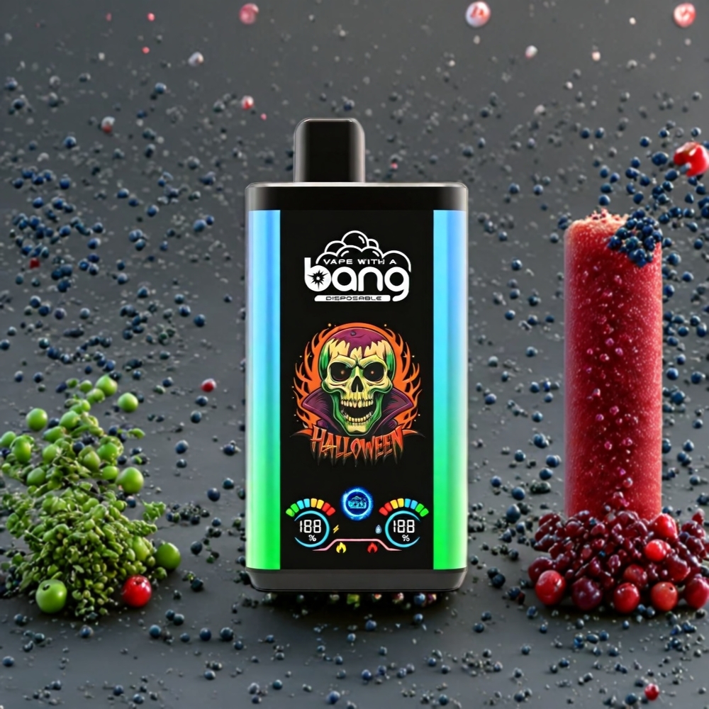 Pomme Acidulée  Myrtille Framboise Bang 30K Pro 30000 Puffs Belgique Grossiste 36ml Dual-Saveur