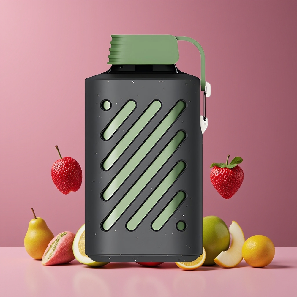 Pomme Acidulée Glacée VOZOL GEAR 10000 Puffs 20 ml Belgique Grossiste VAMT Mesh Coil