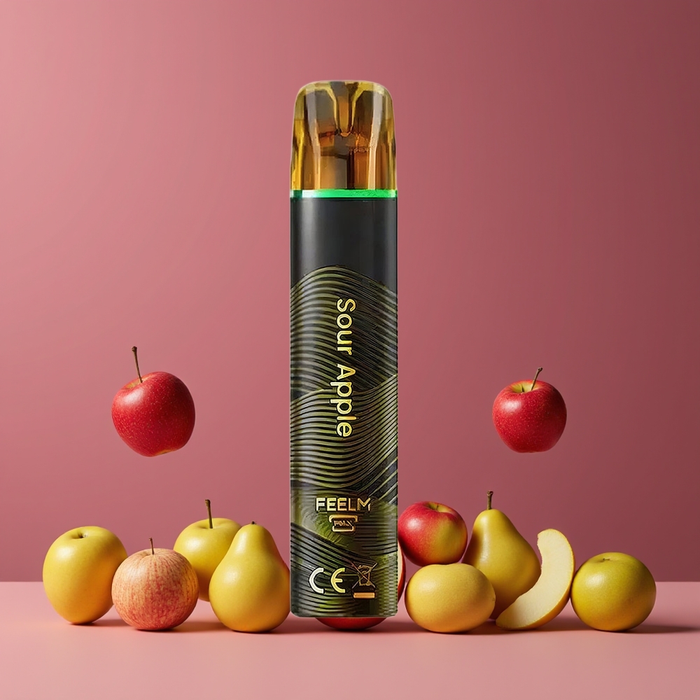 Pomme Acidulée JNR BlackGolden 800 Puffs Belgique Grossiste 2 Nicotine 550mAh
