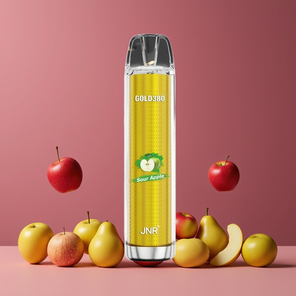 Pomme Acidulée JNR Glod380 6000 Puffs Belgique Grossiste 1500mAh 13ml