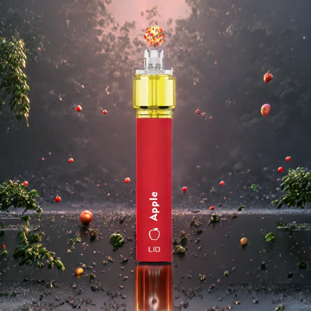 Pomme LIO Bee18 Max 2500 Puffs 65ml Belgique Grossiste Acier Inoxydable 5