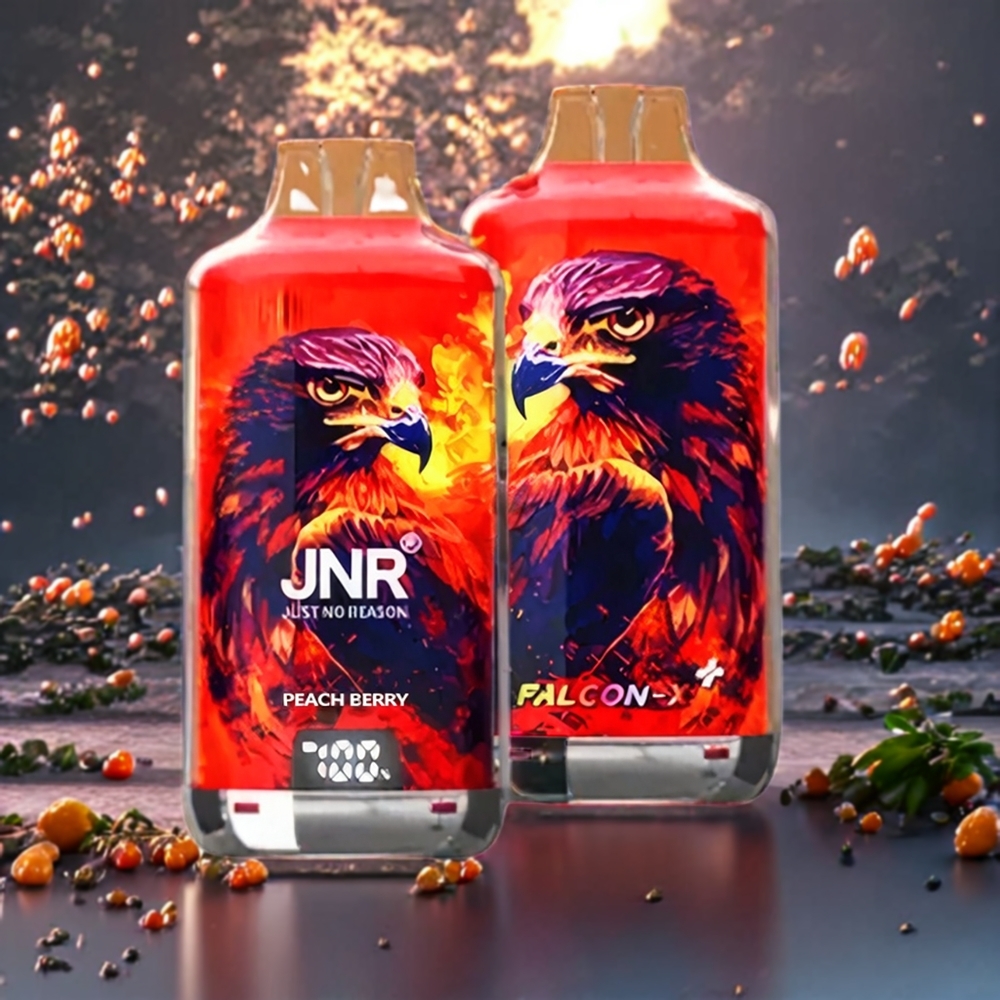 Pêche Baie JNR Falcon X⁺ 28000 Puffs Belgique Grossiste 950mAh Type-C