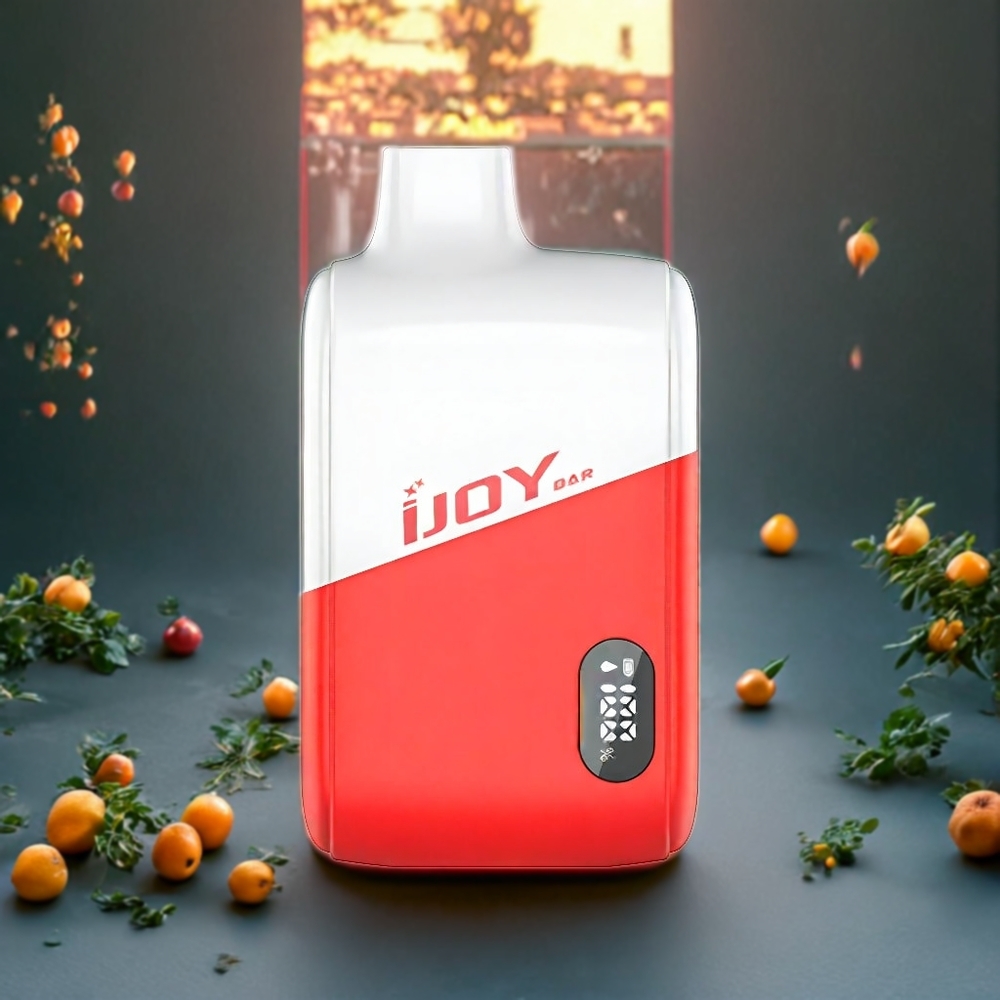 Pêche Citron IJOY Bar IC8000 8000 Puffs Belgique Grossiste 18ml 5 Nicotine