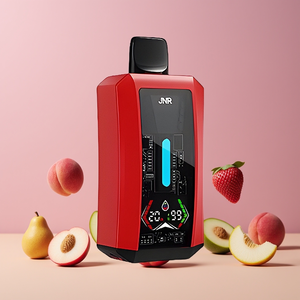 Pêche Estivale Glacée JNR Tank Pro 33000 Puffs Belgique Grossiste 28ml 2 Nicotine