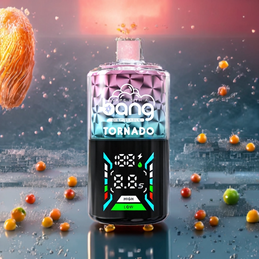 Pêche Glacée Bang Tornado 40000 Puffs Belgique Grossiste 40ml 5