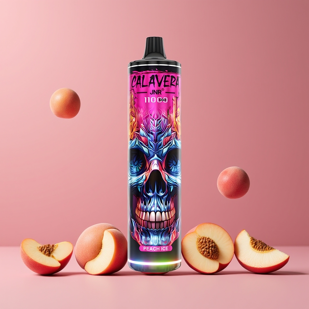 Pêche Glacée JNR Calavera 11000 Puffs Belgique Grossiste 21ml 5 Nicotine