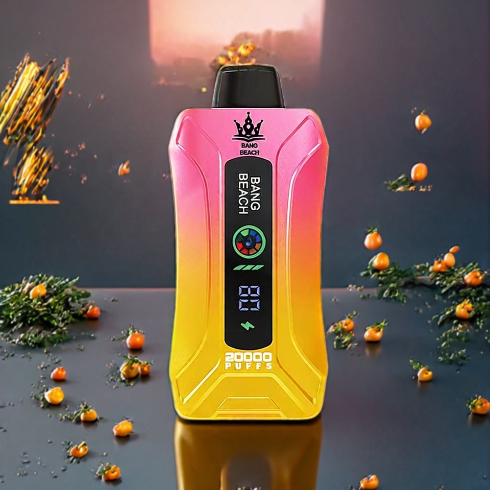 Pêche Mangue Bang Beach 20000 Puffs Belgique Grossiste 35ml Smart Screen