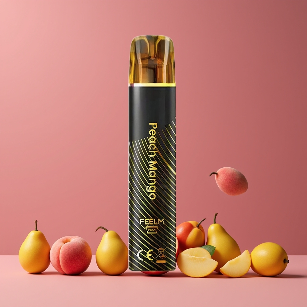 Pêche Mangue JNR BlackOr 800 Puffs Belgique Grossiste 550mAh 2 Nicotine