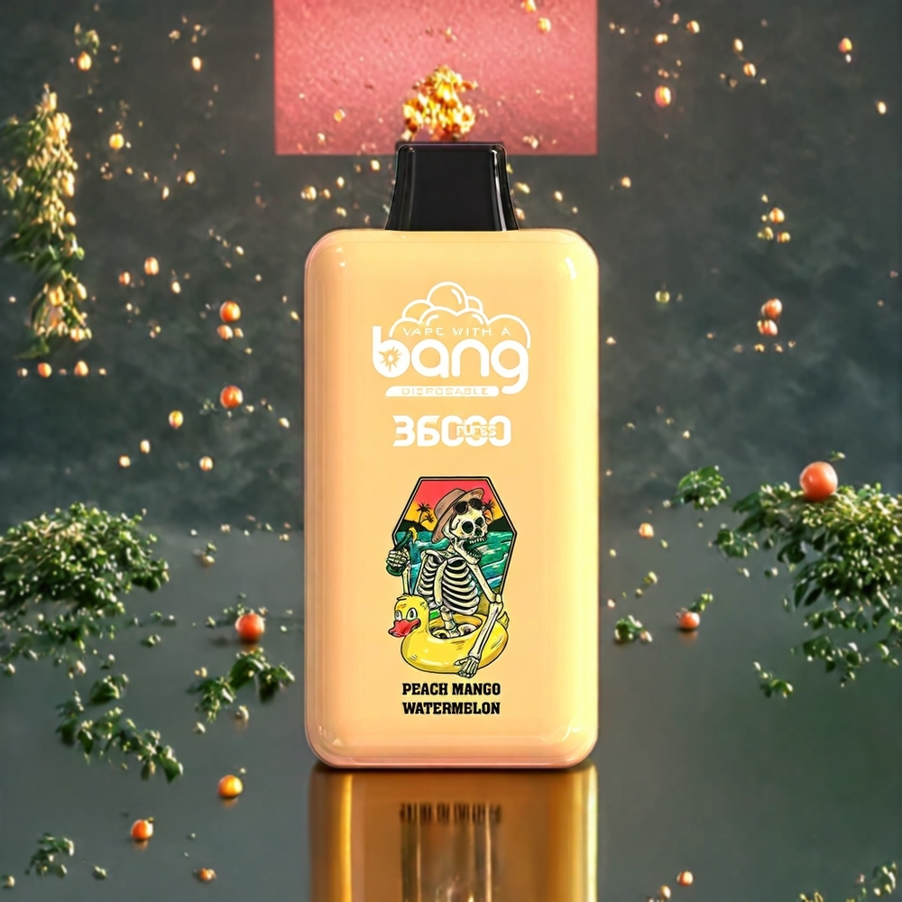 Pêche Mangue Pastèque Bang 36000 Power 36000 Puffs Belgique Grossiste 36ml 850mAh