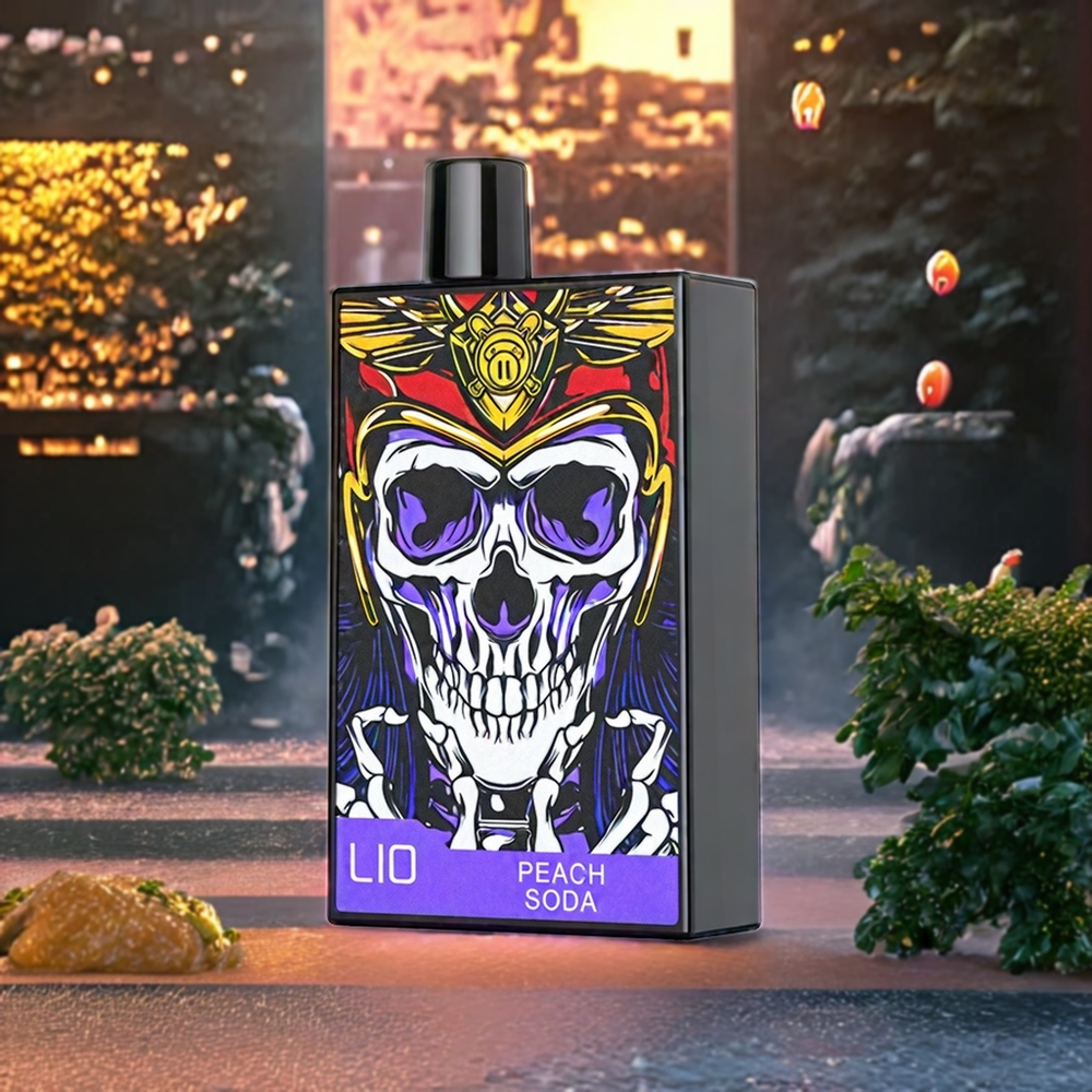 Pêche Soda LIO CAPO 4500 Puffs Belgique Grossiste 12ml 50mg