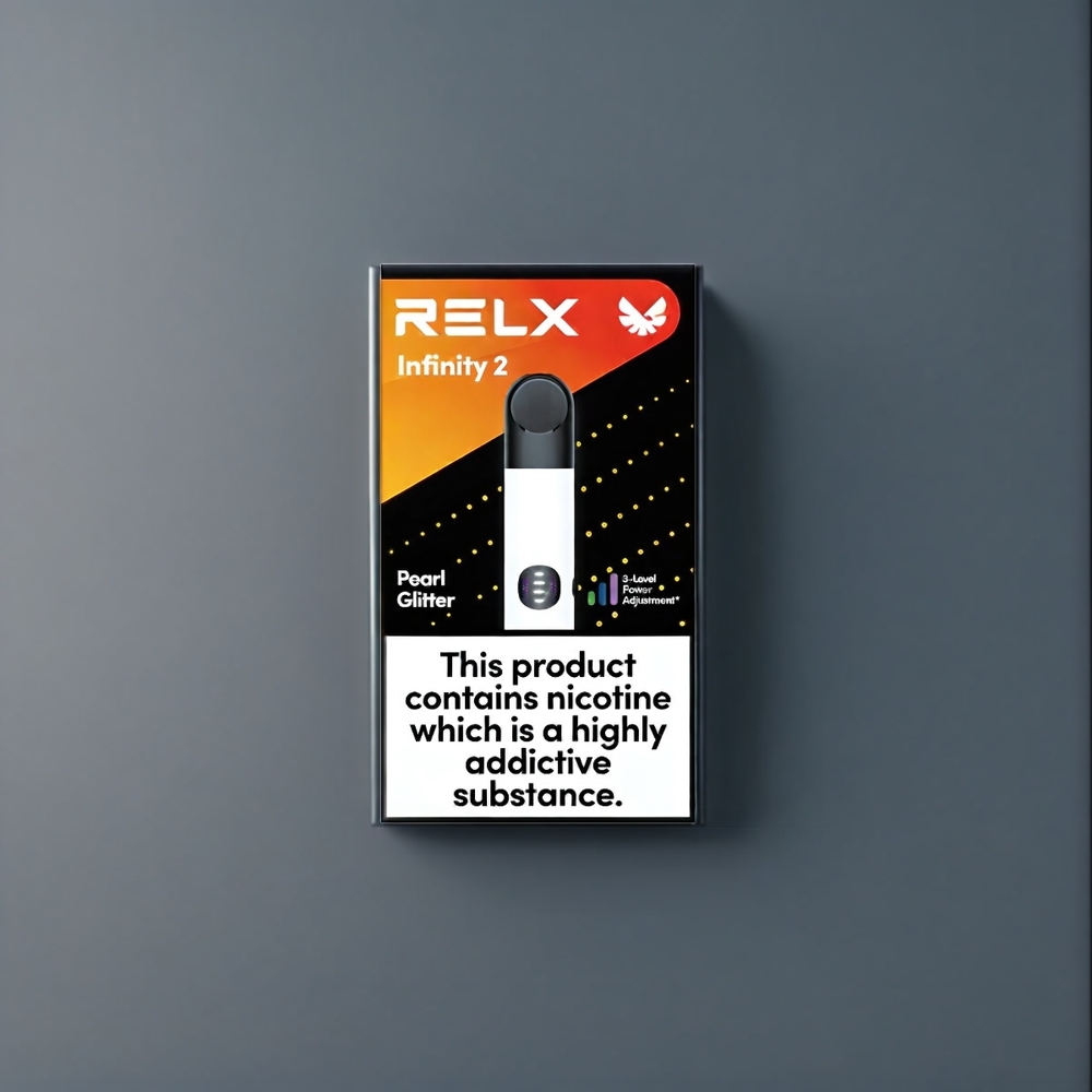 RELX Infinity 2 Belgique Grossiste Pod 19 ml 440mAh Poudre Perle Métallique