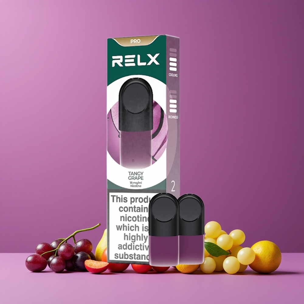 Raisin Acidulé RELX Pod Pro Double Belgique Grossiste 18 Douceur  Vapeur