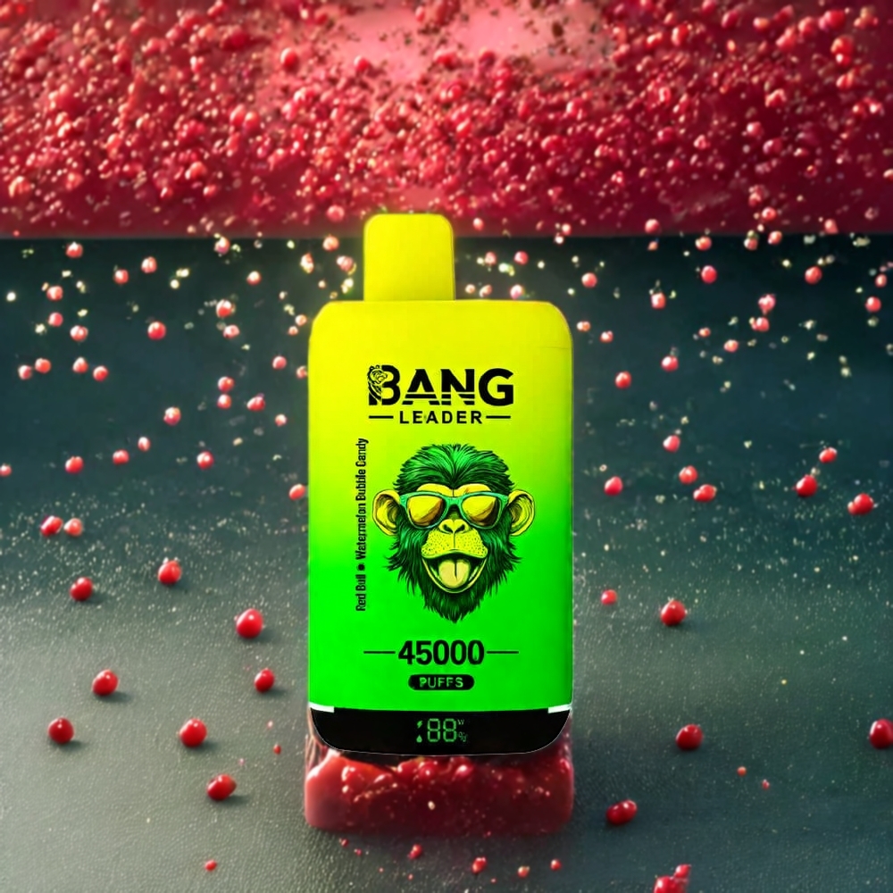 Red Bull Pastèque Bubble Candy Bang Leader 45000 Puffs 0 Belgique Grossiste Écran Intelligent Port Type-C