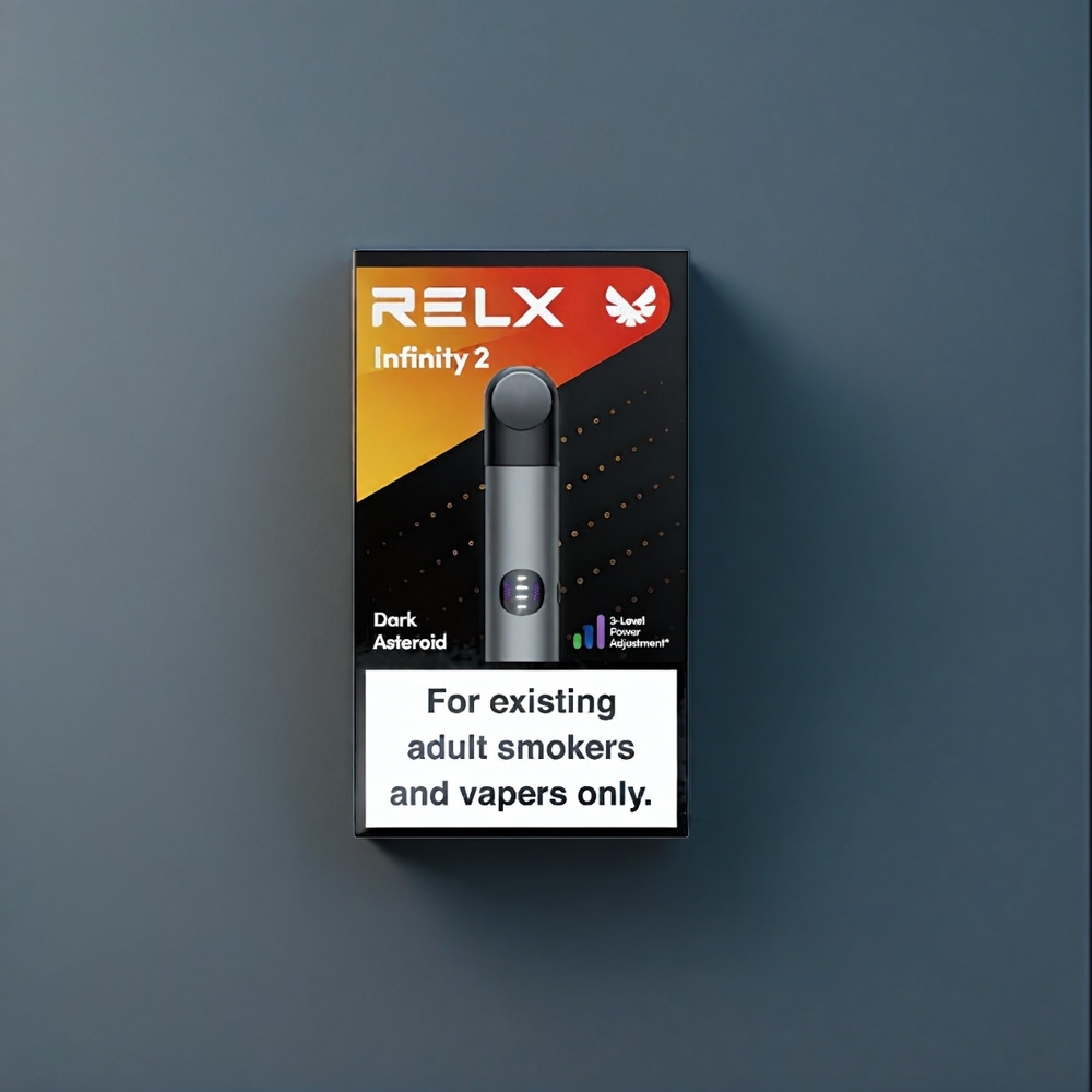 Relx Infinity 2 Vape Device Gris Belgique Grossiste - 19 ml / 600-650 puffs