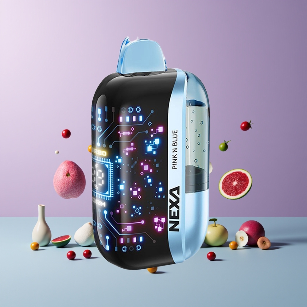 Rose et Bleu NEXA Ultra 50000 Puffs Belgique Grossiste 20ml 800mah