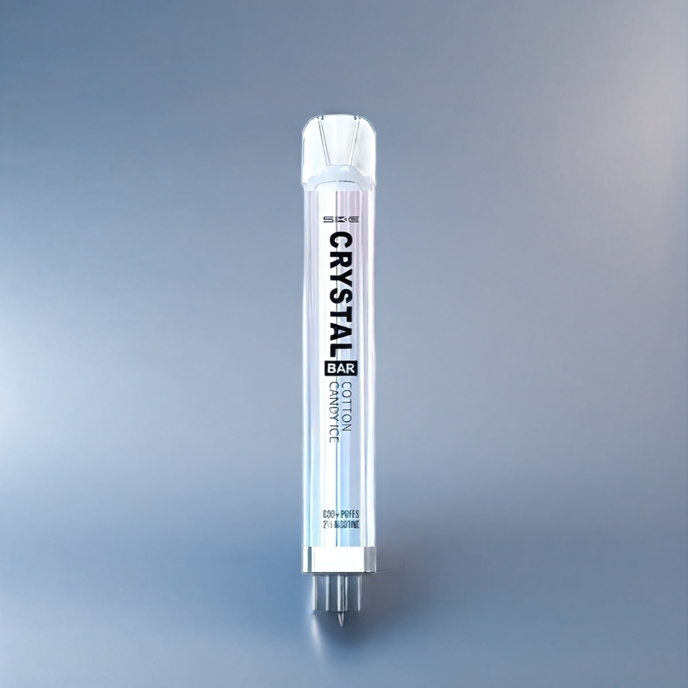 SKE Crystal BAR 600 Barbe à Papa Glacée Belgique Grossiste 600 Puffs 20ml