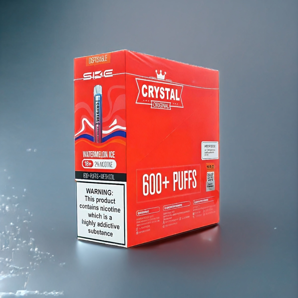 SKE Crystal BAR 600 Pastèque Glacée Belgique Grossiste 20ml 600 Puffs
