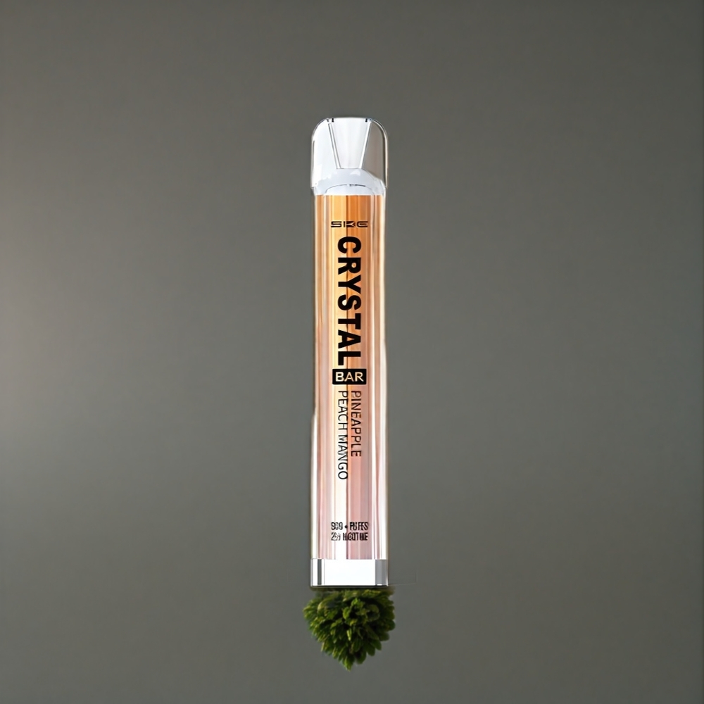 SKE Crystal BAR 600 Vape Ananas Pêche Mangue Belgique Grossiste 0 500mAh