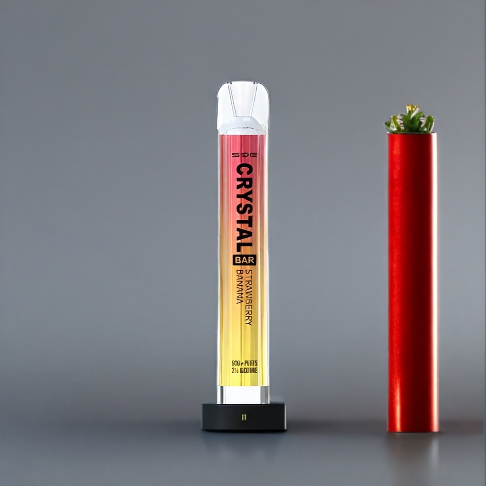 SKE Crystal BAR 600 Vape Fraise Banane Belgique Grossiste 0 600 Puffs