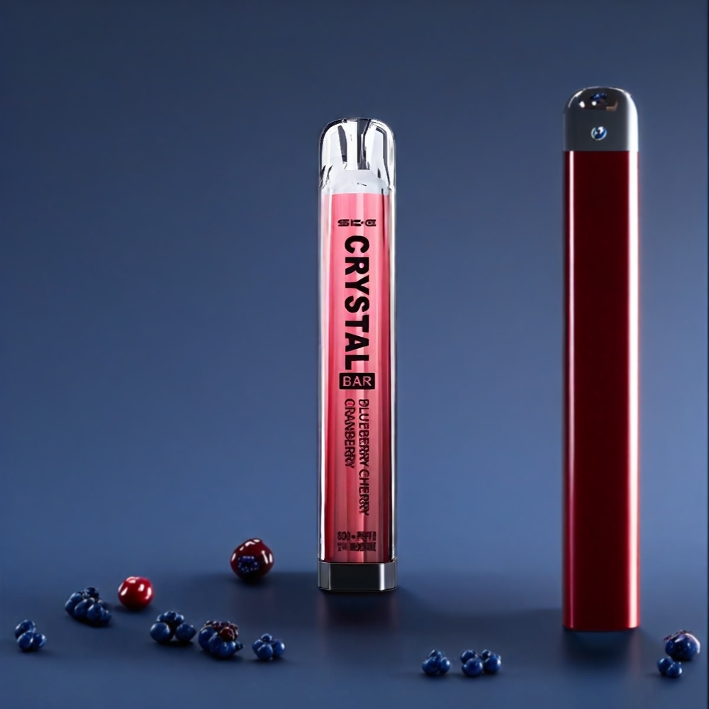 SKE Crystal BAR 600 Vape Myrtille Cerise Belgique Grossiste 600 Puffs 20ml