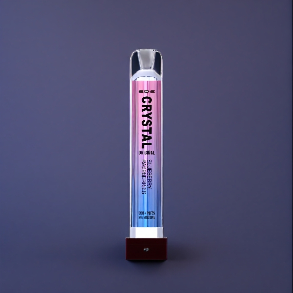 SKE Crystal BAR 600 Vape Myrtille Framboises Belgique Grossiste 0 600 Puffs
