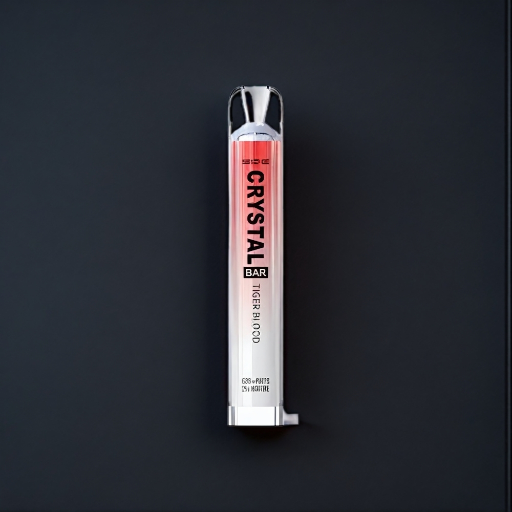 SKE Crystal BAR 600 Vape Sang du Tigre Belgique Grossiste 600 Puffs 20ml