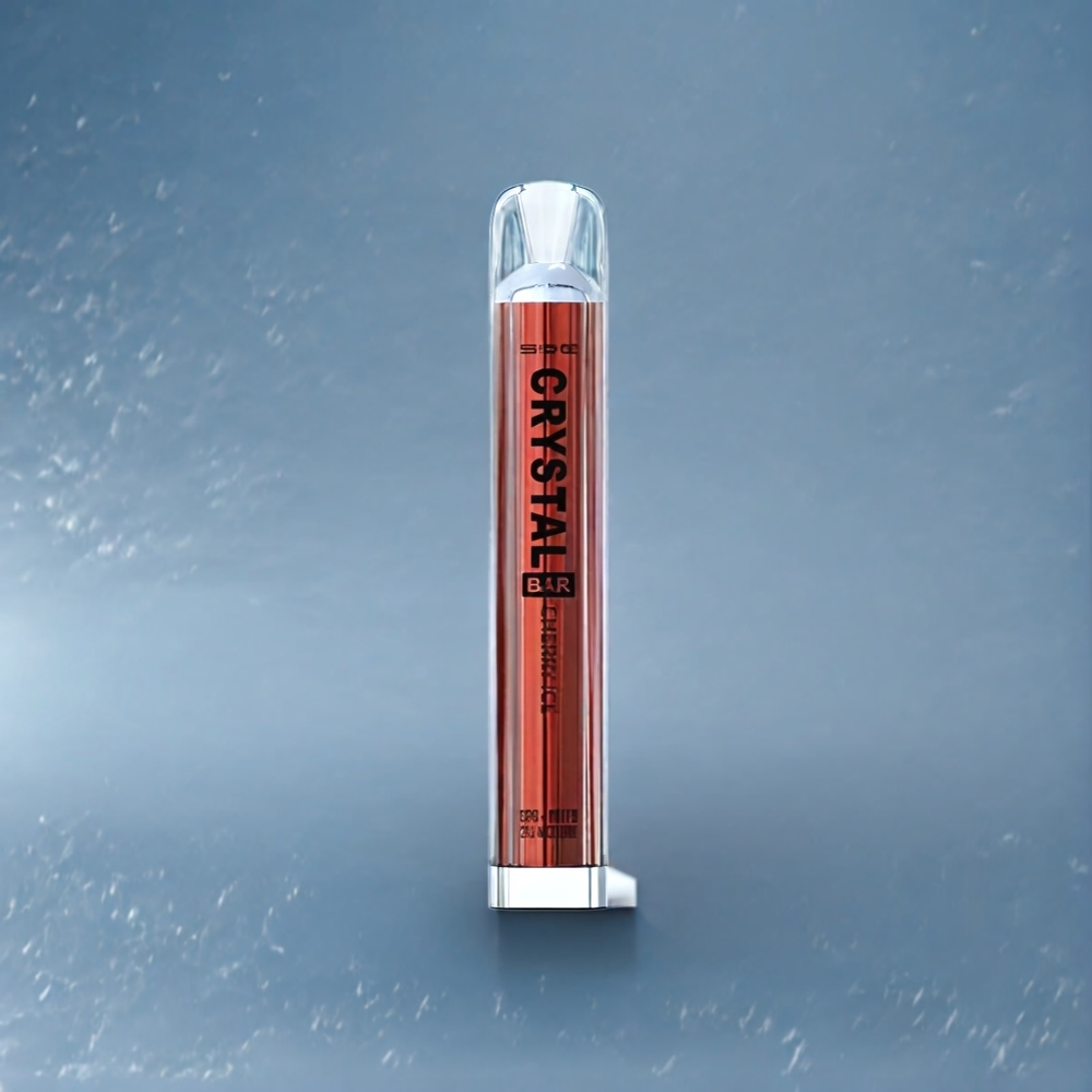 SKE Crystal Bar 600 Belgique Grossiste 0 Cherry Ice 500mAh