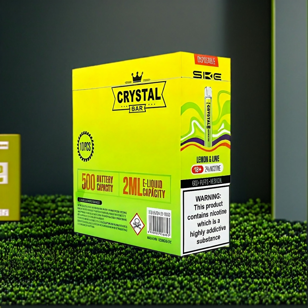SKE Crystal Bar 600 Vape Citron Vert Belgique Grossiste 0 600 Puffs