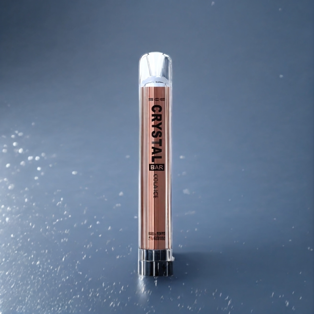 SKE Crystal Bar 600 Vape Cola Glacée Belgique Grossiste - 0 Nicotine 600 Puffs