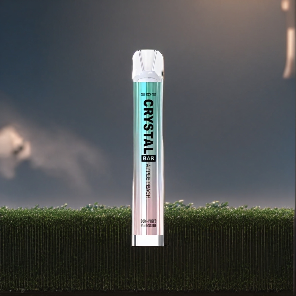 SKE Crystal Bar 600 Vape Pomme Pêche Belgique Grossiste 0 600 Puffs