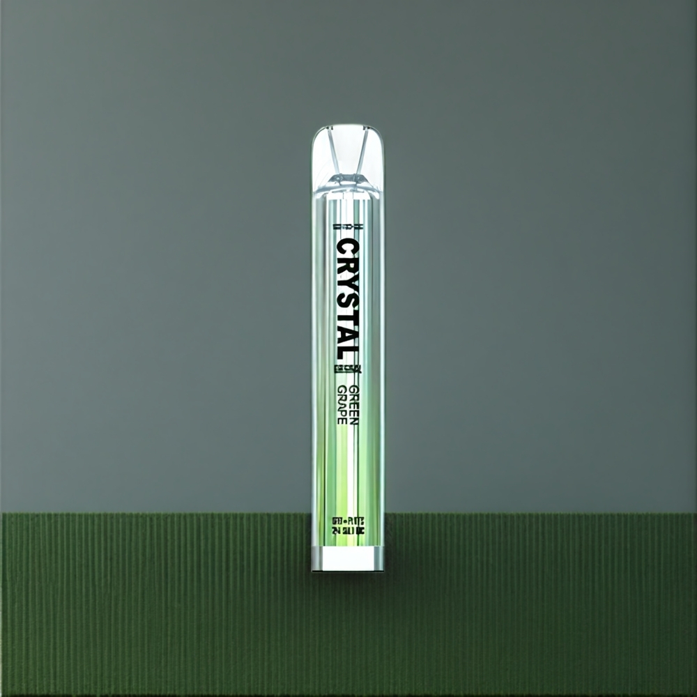 SKE Crystal Bar 600 Vape Raisin Vert Belgique Grossiste 0 Acier Inoxydable 20ml