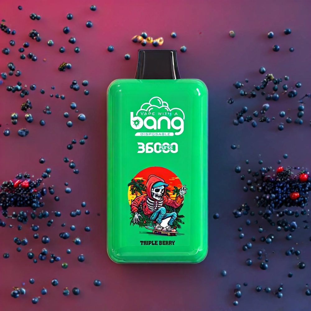 Triple Baies Bang Power 36000 Puffs Belgique Grossiste 36ml 5