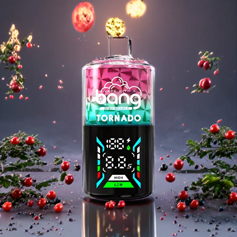 Triple Baies Bang Tornado 40000 Puffs 40ml Belgique Grossiste 0 Nicotine