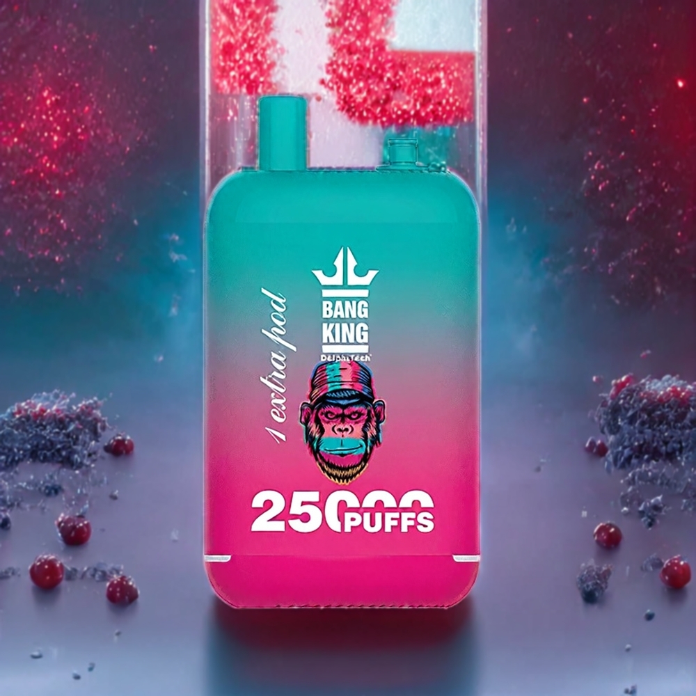 Triple Baies Glacées Bang King 25000 Puffs Belgique Grossiste 46ml Dual Pod System