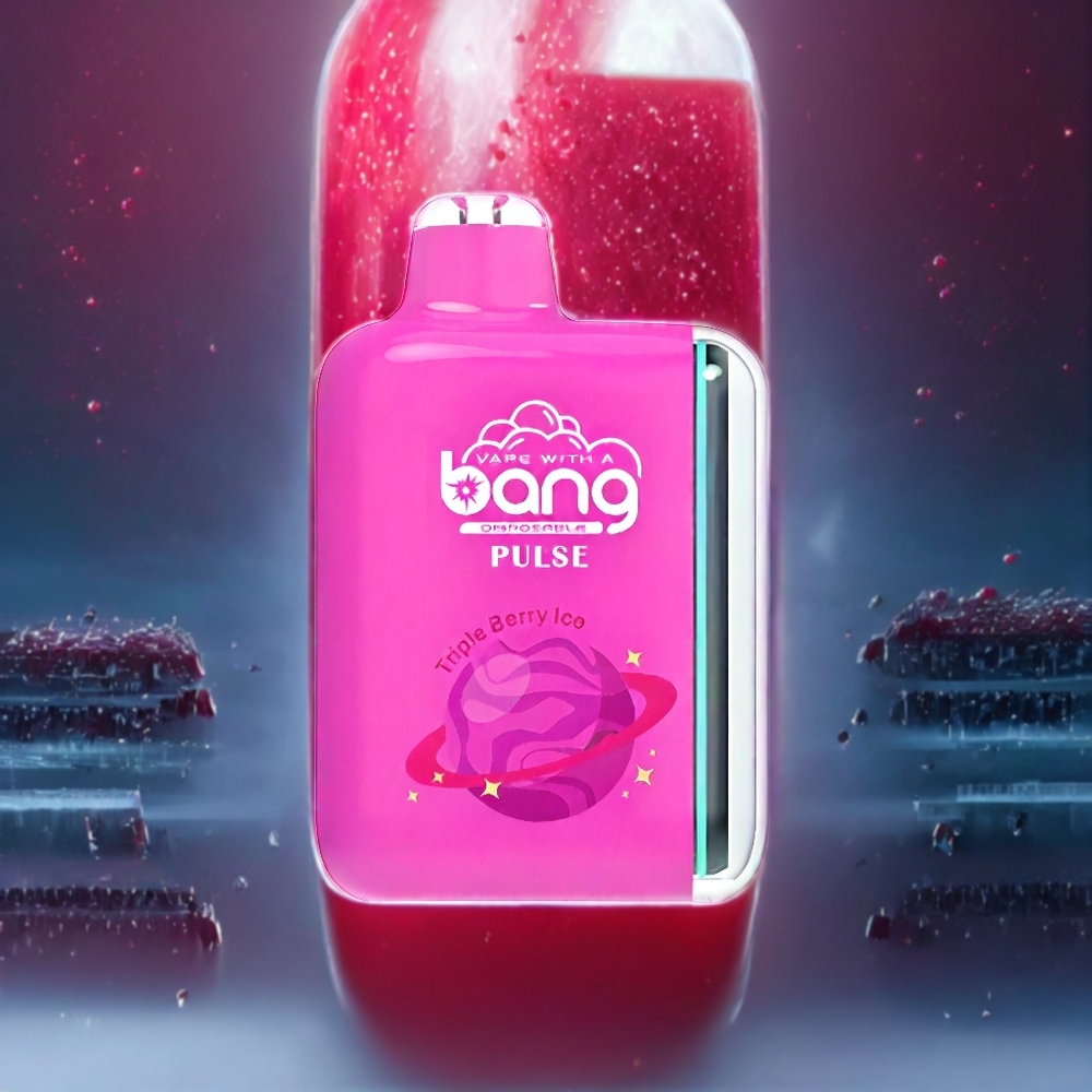 Triple Baies Glacées Bang Pulse 18000 Puffs Belgique Grossiste 26ml 5
