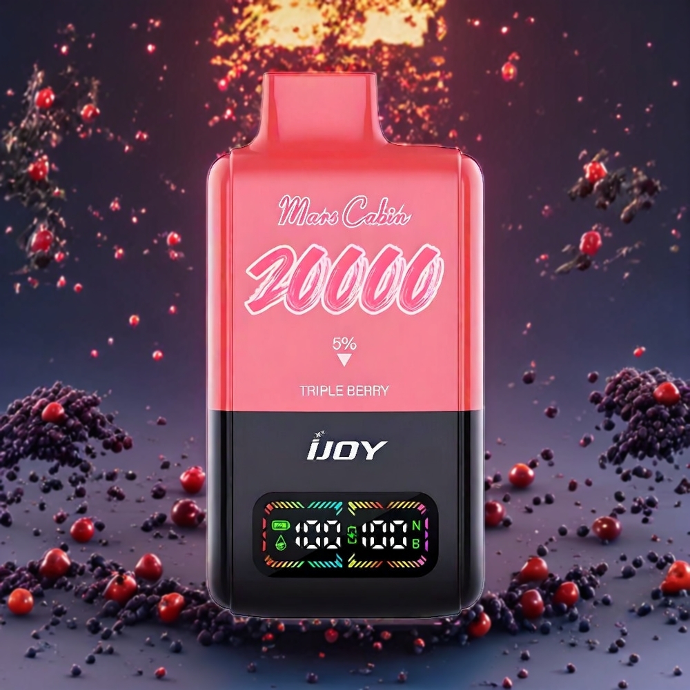 Triple Baies IJOY Mars Cabin 20000 Puffs Belgique Grossiste 20ML 50mg