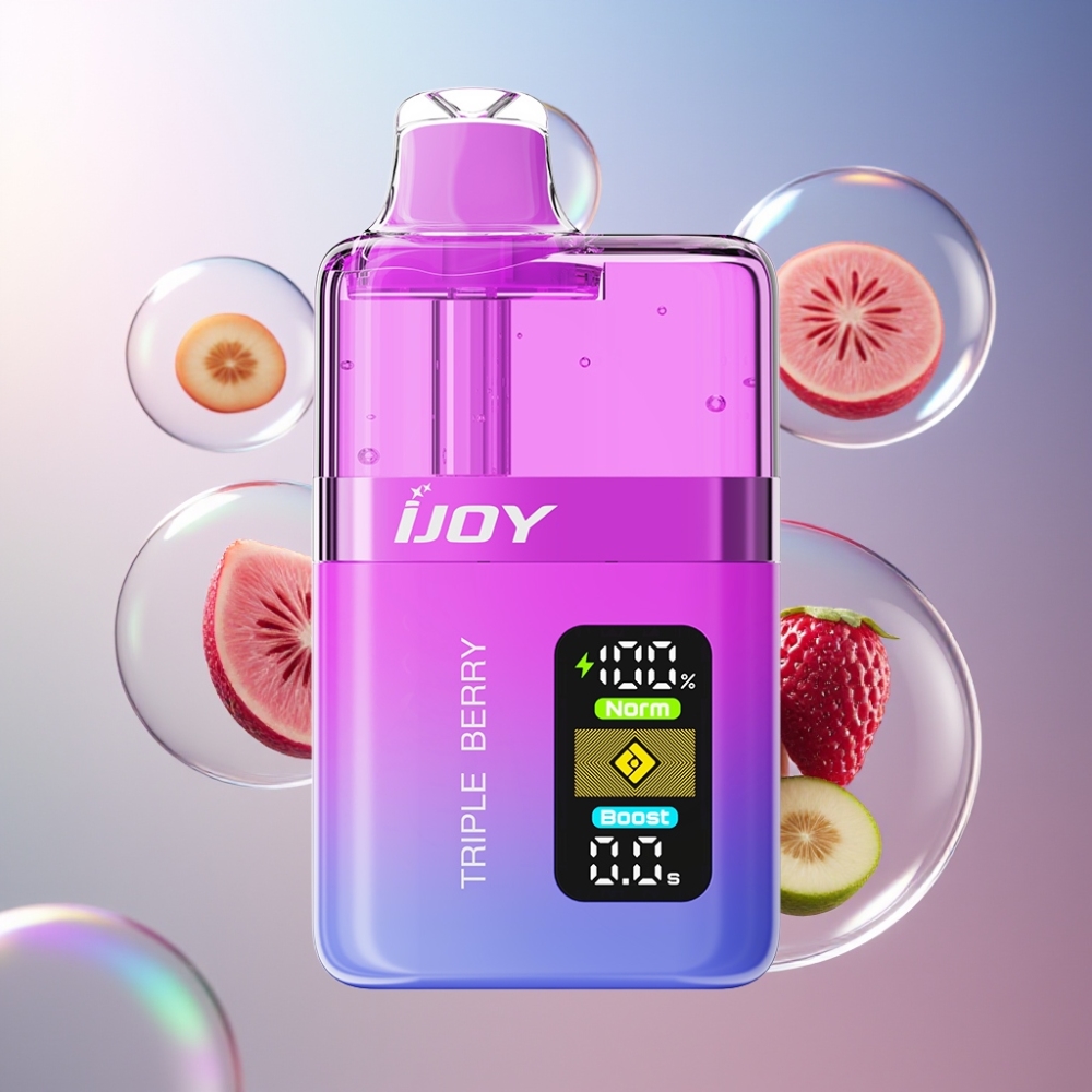 Triple Baies IJOY XP50000 50000 Puffs Belgique Grossiste 04ohm Dual Mesh 50mg/ml